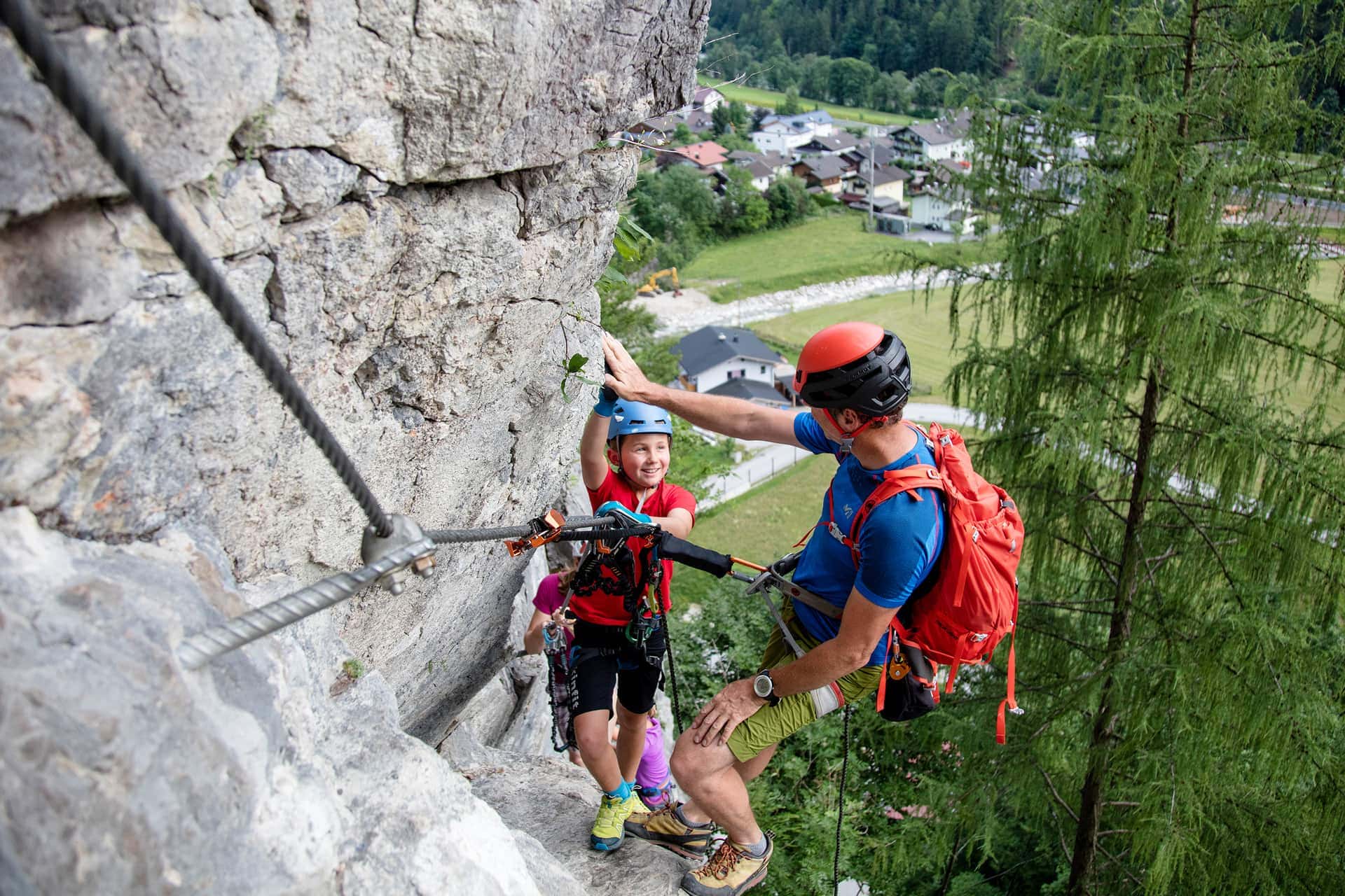 Klettersteig Zahme Gams ©defrancesco_Klettersteig-27